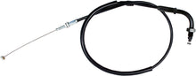 Load image into Gallery viewer, Motion Pro black vinyl throttle pull cable for hydraulic control lines, featuring a durable design and precise fitting.