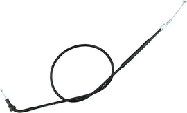 Motion Pro black vinyl throttle push cable 70-2286 with durable exterior, designed for motorcycle throttle and hydraulic control lines.