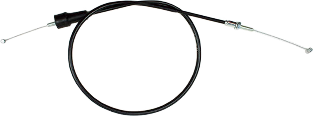 Motion Pro black vinyl throttle push cable 70-2388 for motorcycle control lines, showing the cable with protective vinyl coating.