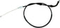 Motion Pro black vinyl throttle push cable 70-2499 with flexible control line for motorcycle or ATV throttle system.
