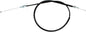 Black vinyl throttle push cable by Motion Pro, 70-2511, for motorcycle or ATV control lines, showing the cable with protective outer cover.