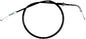 Motion Pro black vinyl throttle push cable 70-2526 for motorcycle control lines, featuring durable construction and flexible design.