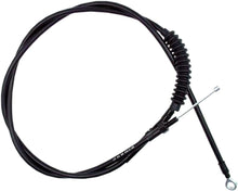 Load image into Gallery viewer, Motion Pro Blackout clutch LW cable for hydraulic control lines, showing the black clutch cable with fittings and housing.