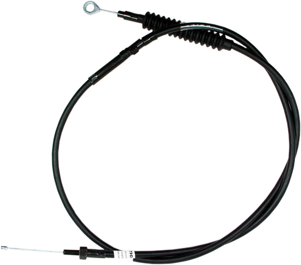 Motion Pro Blackout Clutch LW Cable 70-62390 for hydraulic control lines, showing a black clutch cable with fittings and protective covering