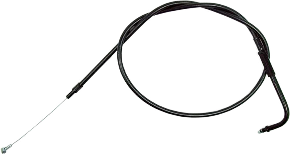 Motion Pro Blackout Idle Cable 70-62303 for motorcycle control lines, featuring black hydraulic control cable with metal fittings.