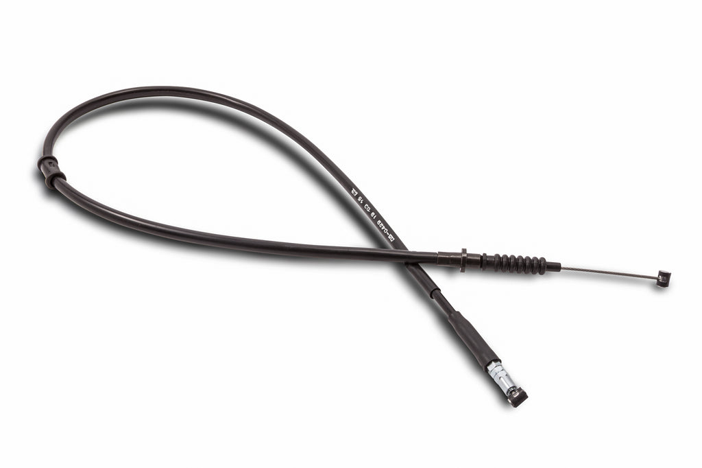 Motion Pro clutch cable for Yamaha models, showing the black hydraulic control line with connector fittings.