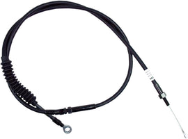 Motion Pro Indian Blackout LW clutch cable, 6-inch length, for motorcycle clutch control, black cable with metal fittings.