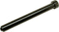 Motion Pro chain riveting tool replacement wedge tip, black metal part for chain repair and assembly.