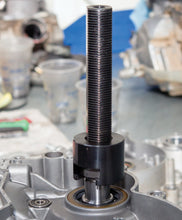 Load image into Gallery viewer, Motion Pro Crankshaft Puller tool 57-8631 for engine crankshaft removal, sturdy metal construction, compact design for automotive repairs.