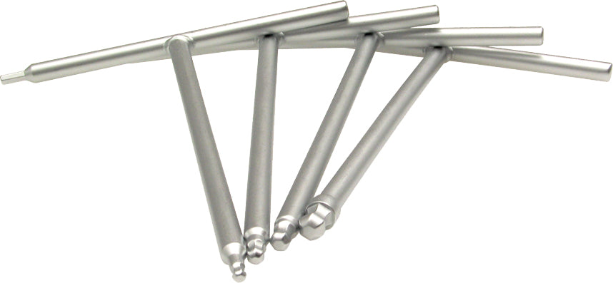 Motion Pro Dual Drive Ball-End Allen T-Handle tool with 5mm hex for motorcycle and bike maintenance.