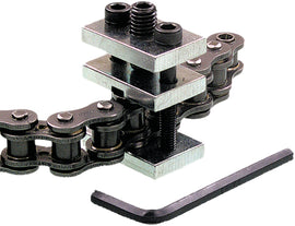 Motion Pro Mini Chain Press Tool 57-8070 for motorcycle chain maintenance, compact tool with ergonomic handle and pressing mechanism.