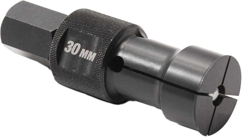 Motion Pro 30mm replacement collet, tool part for motorcycle or bike maintenance, shown in a close-up image.