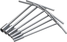 Load image into Gallery viewer, Motion Pro T-Handle Socket Set 6-piece with various sizes, durable tools for automotive and mechanical work.
