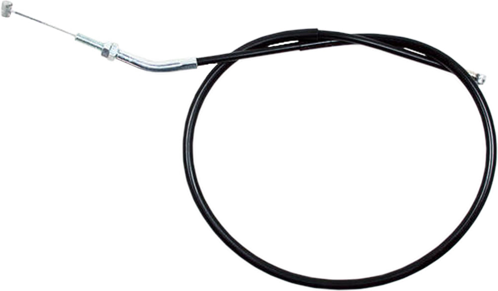 Motion Pro Black Vinyl Decompression Cable 70-4187, a durable automotive tool with a black vinyl coating for easy handling and use.