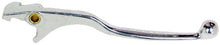 Load image into Gallery viewer, Silver Motion Pro right brake or clutch lever for motorcycle, featuring a sleek design and ergonomic grip.