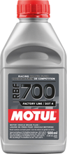 Load image into Gallery viewer, Motul RBF 700 Fl Dot 4 brake fluid 500ml bottle, automotive brake fluid chemical for high-performance braking systems.