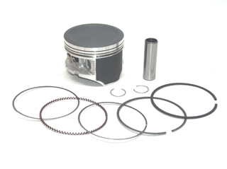 Namura piston kit with standard 78.46mm size for Honda engines, includes piston and components, shown in the image.