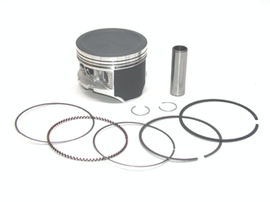 Namura piston kit with standard 78.46mm size for Honda engines, includes piston and components, shown in the image.