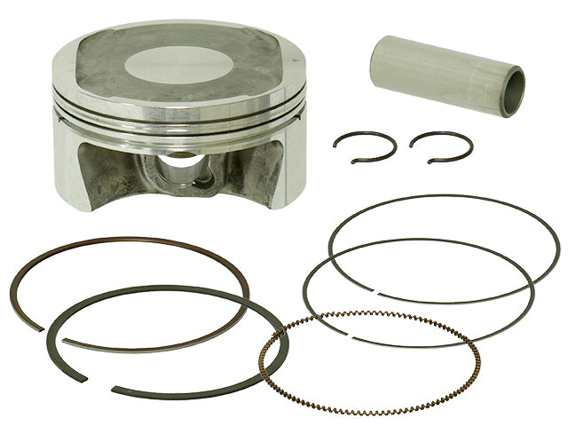 Namura piston kit 93.958/Std Can, motorcycle engine components with pistons and rings, in packaging.