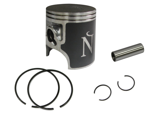 Namura OEM style piston kit with 66.42mm bore and +0.50mm, 11:1 compression ratio for Yamaha 187-400032, showing piston components.