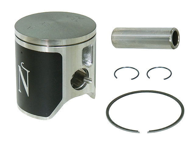 Namura piston kit with composite cylinder for Suzuki, includes piston components, 53.96mm bore, 11:1 compression ratio.
