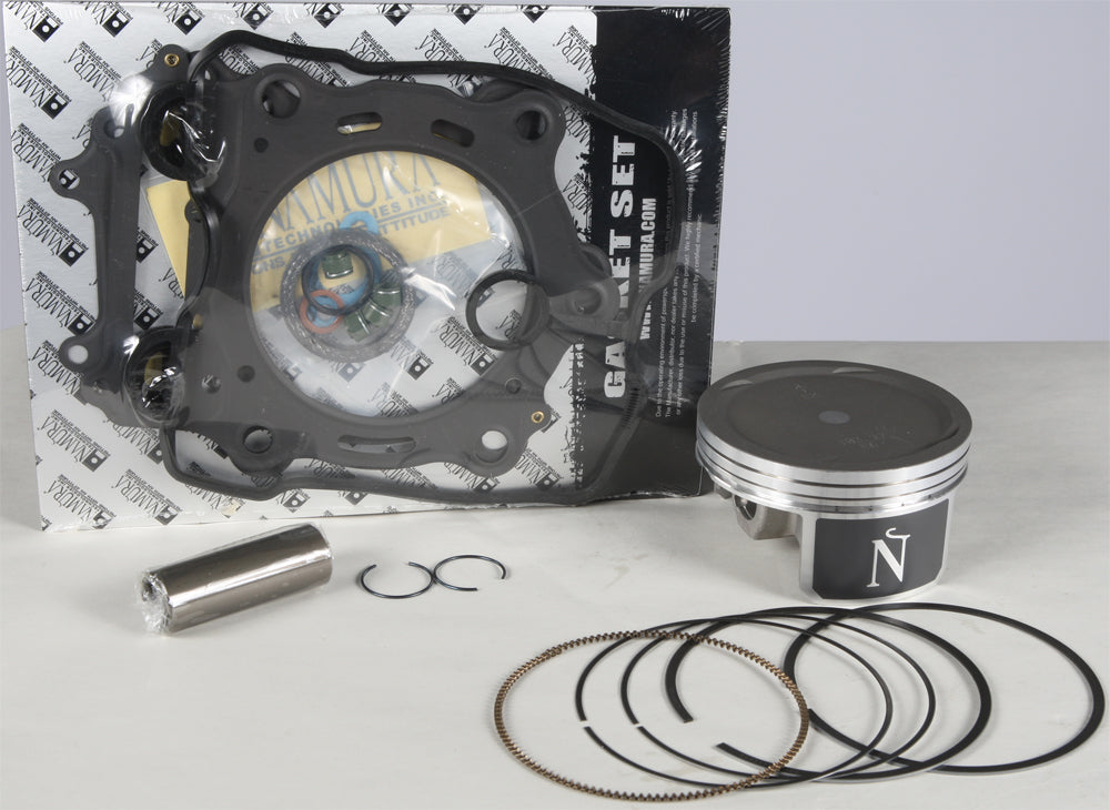 Namura Top End Kit for Suzuki 186-3015B, includes piston components with 103.97mm size and 11:1 compression ratio.