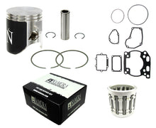 Load image into Gallery viewer, Namura Top End Kit with composite cylinder for Suzuki 185-30242, including piston components and standard 66.35mm bore.