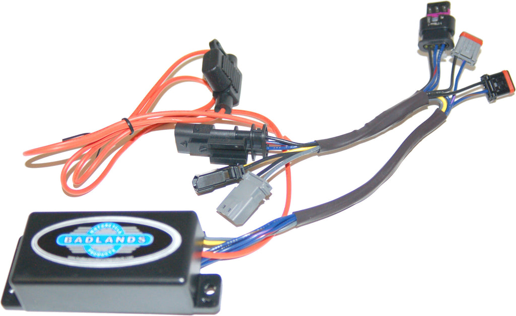 Namz electrical can/bus PNP illumination relay with LED flash for 18-up FX Fl models, part number 850-09033.