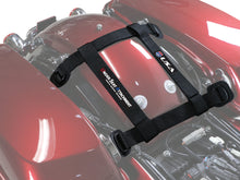 Load image into Gallery viewer, Black Nelson-Rigg Route 1 under seat attachment straps, motorcycle accessories, with adjustable straps and secure fastening.