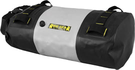 Black Nelson-Rigg Hurricane Roll Bag 10L luggage with adjustable straps and durable material, designed for versatile travel use.