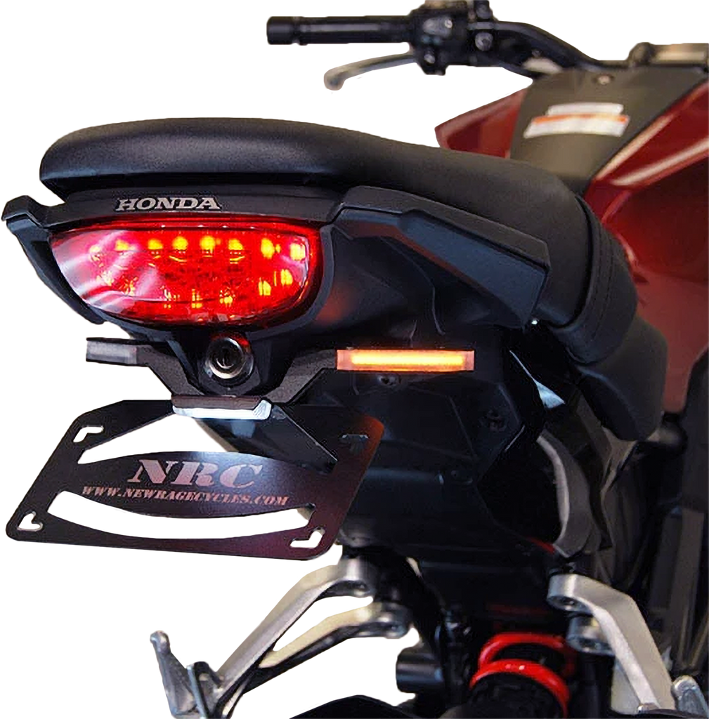 New Rage Cycles Fender Eliminator body for Honda 565-0234, motorcycle body kit with clean, streamlined design.