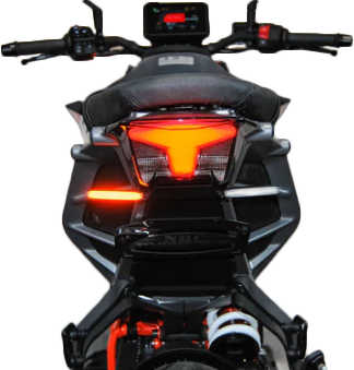 New Rage Cycles KTM Fender Eliminator body part for KTM motorcycle, replacement body component with sleek design.