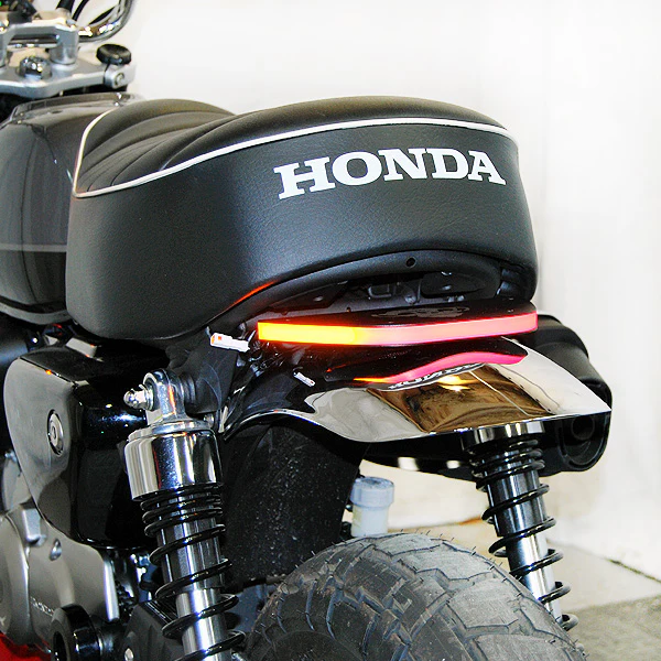 New Rage Cycles tail light with license plate frame side mount for Honda motorcycles, body component, model 565-0279