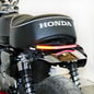 New Rage Cycles tail light with license plate frame side mount for Honda motorcycles, body component, model 565-0279