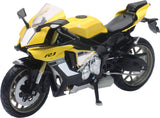 New Ray Toys Replica 1:12 Super Sport Bike 16 Yamaha Yzf-R1 Yellow 959-0092