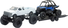 Load image into Gallery viewer, New Ray Toys replica 4x4 truck and ATV accessories, featuring detailed miniature pick-up truck and Polaris Sportsman 959-0136.