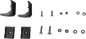 Open Trail sliding bracket for Stealth Pair 12-9043, a durable mount used in off-road vehicle setups