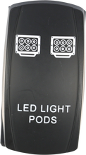 Load image into Gallery viewer, Open Trail Light Pods LED switch with backlit design, durable switch for vehicle lighting control, model 459-19073.