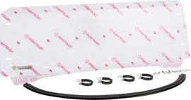 Open Trail Half Windshield for off-road vehicles, clear windscreen with mounting brackets, model 457-0106.