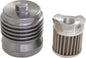 PC Racing Flo reusable steel oil filter, model 56-7102, designed for automotive engine oil filtration.