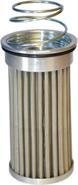 PC Racing Flo reusable steel oil filter drop-in style 56-7107 designed for automotive oil filtration, durable and easy to install.