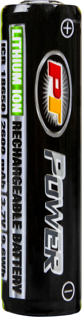 Performance Tool lithium-ion battery 18650 3.7V rechargeable battery for power tools and electronics.