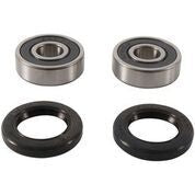 Load image into Gallery viewer, Pivot Works front wheel bearing kit 52-0404 for drive systems, showing the assembled bearing components on a white background.