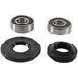 Pivot Works front wheel bearing and seal kit for drive systems, showing components ready for installation.