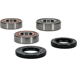Pivot Works Drive Wheel Bearing Kit Premium 22-51066P, includes bearings and components for motorcycle wheel maintenance.