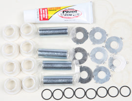 Pivot Works Lower A-Arm Kit for suspension, model 52-1130L, showing the assembled metal A-arm with mounting points