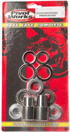 Pivot Works Swingarm Kit 52-0024 for motorcycle suspension, shown assembled with metal components and mounting points.