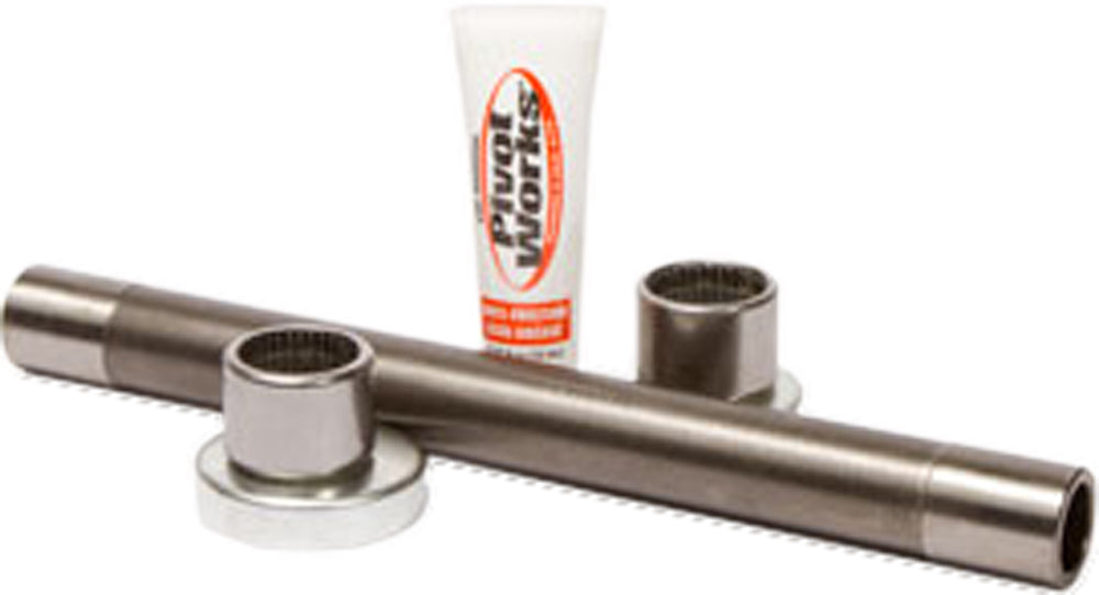 Pivot Works Swingarm Kit 52-0095 for motorcycle suspension, showing the assembled suspension components and hardware.