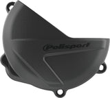 Polisport Plastics Clutch Cover Protector Black 64-0714B