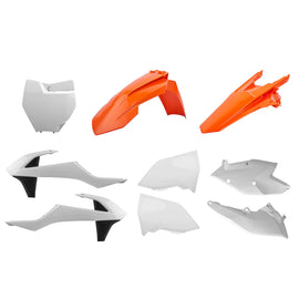 Polisport Plastics OE color plastic body kit with durable panels, shown in the image.